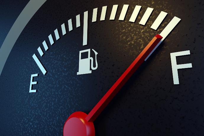 Foto Nivel Combustible Fotografía Marcador Combustibles